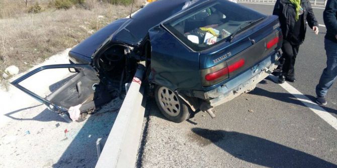 Çankırı’da Trafik Kazası: 2 Yaralı