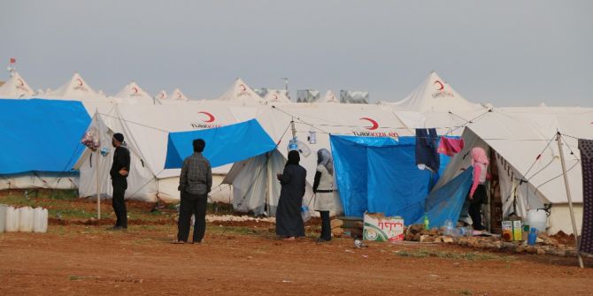 Cerablus Zagrava Çadır Kampında Türkiye Mültecilere Kucak Açtı