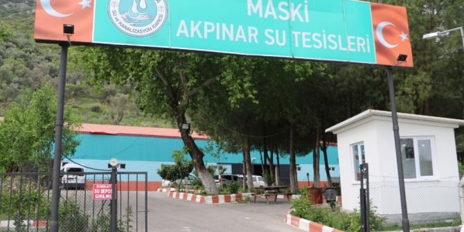 Manisa’yı Besleyen Su Deposu Dezenfekte Edildi