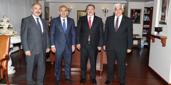 Belediye Başkanı Kara, Bakan Eroğlu’nu Ziyaret Etti