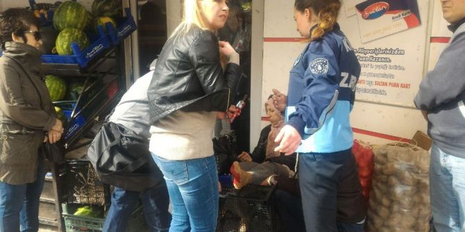 Marketten Çıkan Kadın Bacağına İsabet Eden Mermiyle Yaralandı