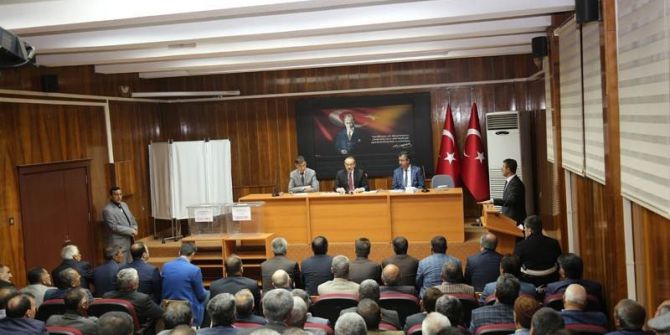 Vali Yavuz, Khgb Olağan Genel Kurul Toplantısına Katıldı