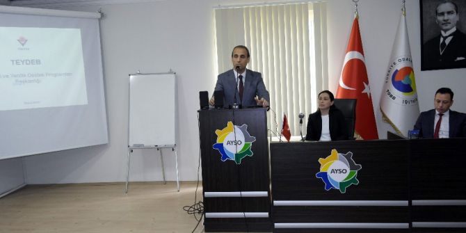 Ayso’ Da Sermaye Ve Ar-ge Destek Programları Tanıtım Toplantısı Yapıldı