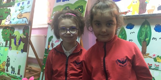 Atatürk Üniversiteli Miniklerden Resim Sergisi
