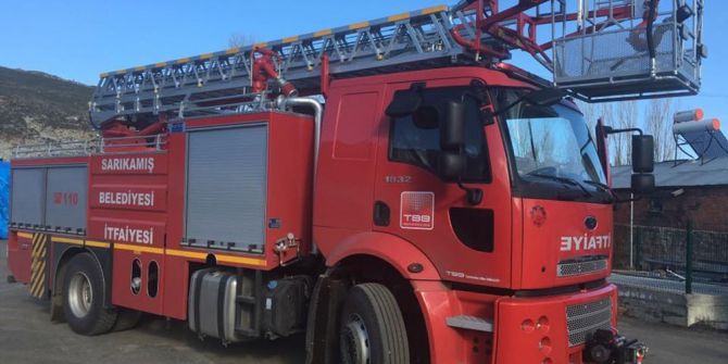 Sarıkamış Belediyesi’ne Modern İtfaiye Aracı