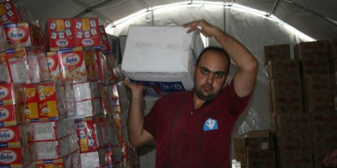 Suriye’ye İnsanı Yardımlar Sürüyor