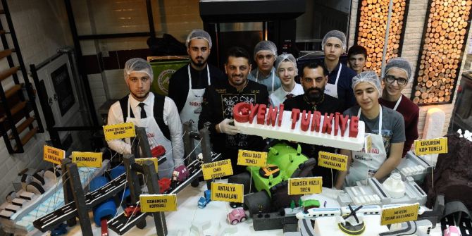 Bursalı Börekçiden "Yeni Türkiye" Pastası