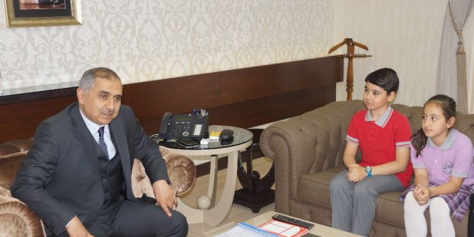 Aydın Valisi Koçak’a, 23 Nisan Ziyareti