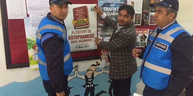 Alaşehir Belediyesi Kitapla Okuyucuyu Buluşturuyor