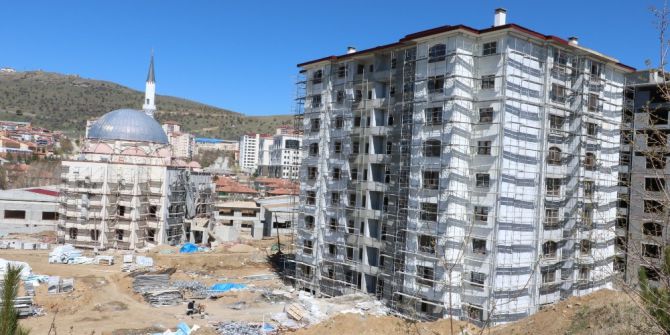 Eski Sanayi Sitesi’ndeki Konutlar Hızla Yükseliyor
