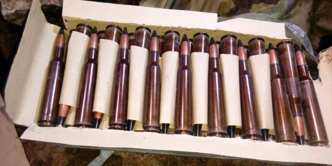 Şemdinli’de Pkk’ya Ait Üç Mağara Bulundu