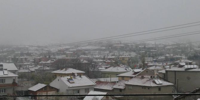 Dodurga’da Nisan Karı Sürprizi