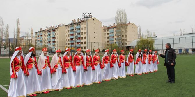 Oltu’da 23 Nisan Provası