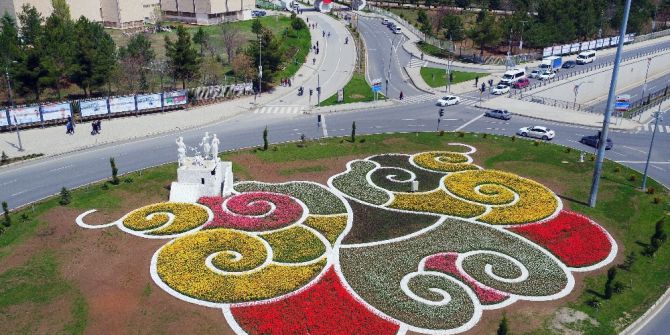 Elazığ Çiçeklerle Renklendi