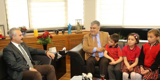 Ak Parti’li Uysal’dan Başkan Özgüven’e Ziyaret