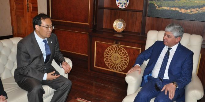Kore Büyükelçisi Yunsoo Cho’dan Vali Doğan’a Ziyaret