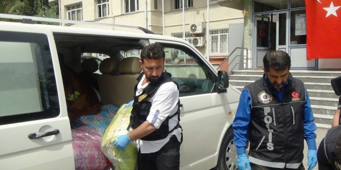 Osmaniye’de Yorgan İçerisinde Uyuşturucu Sevkiyatı
