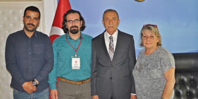 Haykonfed’en Başkan Özdemir’e Ziyaret