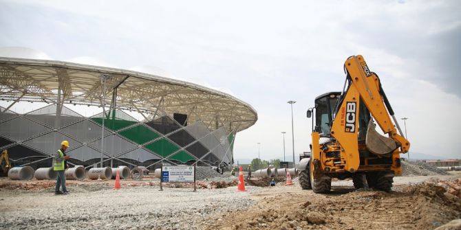 Yeni Stadın Altyapısına Saski Güvencesi
