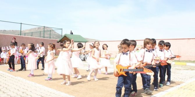 Anaokulu Öğrencilerinden 23 Nisan Etkinliği