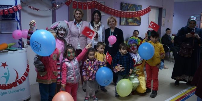 Biga Devlet Hastanesinde 23 Nisan Etkinliği