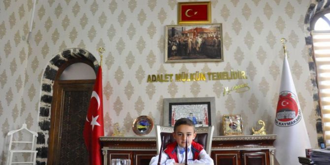 Siverek’te Koltukları Minikler Devraldı