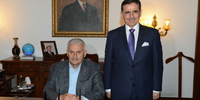 Başbakan Yıldırım Ankara Valiliğini Ziyaret Etti