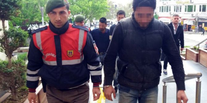 Jandarmadan Demir Hırsızlarına Suçüstü