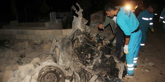 Patlatılan Aracın Enkazındaki İnceleme Tamamlandı