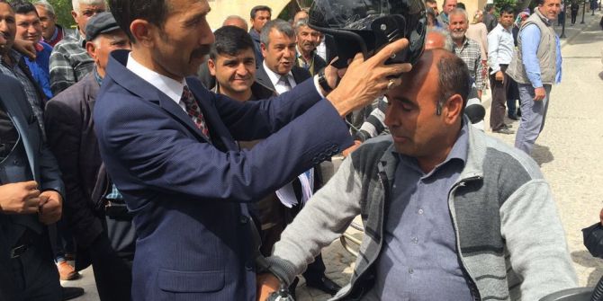 Mut Ülkü Ocakları, Motosiklet Sürücülerine Kask Hediye Etti