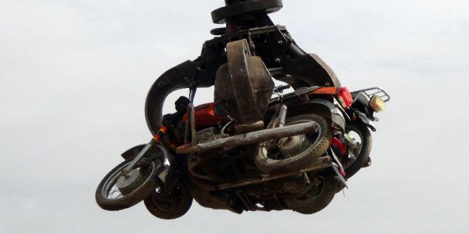 Hurdaya Ayrılan Motosikletler Makine Ve Kimya Endüstrisi Kurumuna Ulaştırıldı