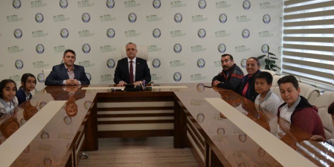 Başarılarını Başkan Kayda İle Paylaştılar