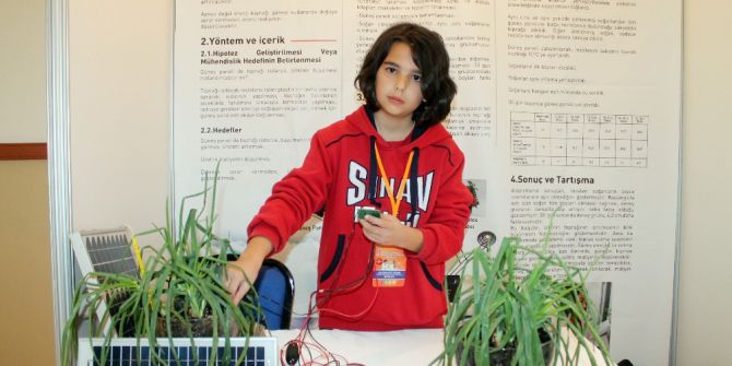 Ortaokul Öğrencisi, Bitkilerin Doğal Yollarla Gelişmesi İçin Sistem Geliştirdi