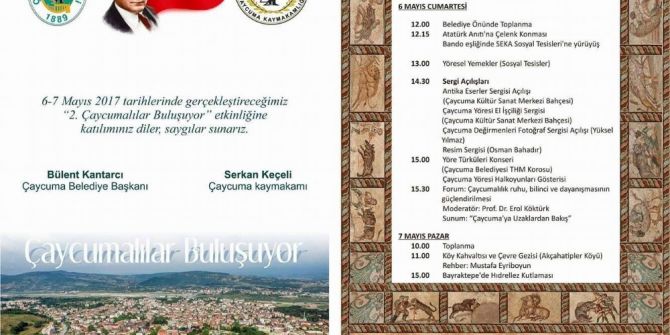 Çaycumalılar Etkinlikte Buluşuyor