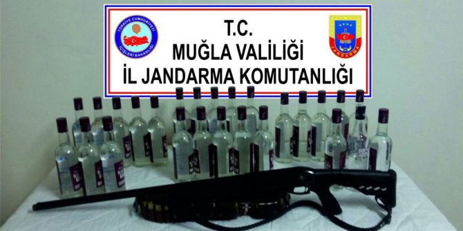 Jandarmadan Sahte İçki Operasyonu