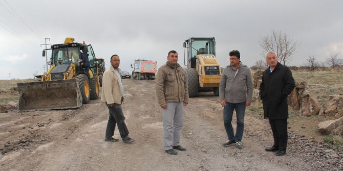 İncesu Belediyesi Bağ Yolları Islah Çalışmalarına Devam Ediyor