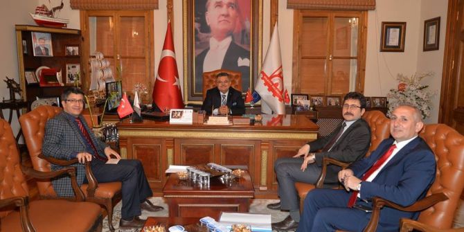 Rektör Taş’dan Başkan Yağcı’ya Ziyaret