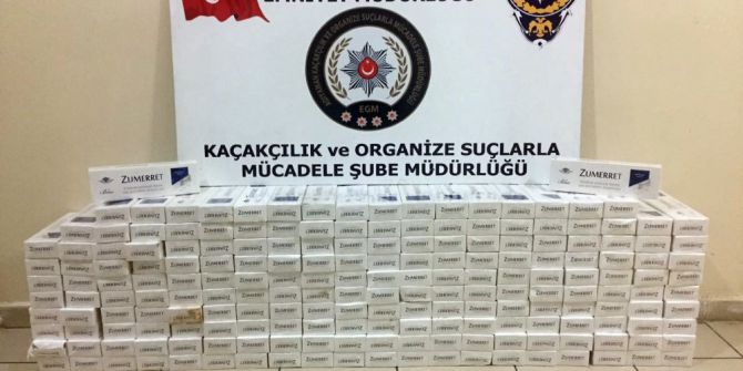Suriyeli Şahsın Kullandığı Araçtan Kaçak Sigara Çıktı
