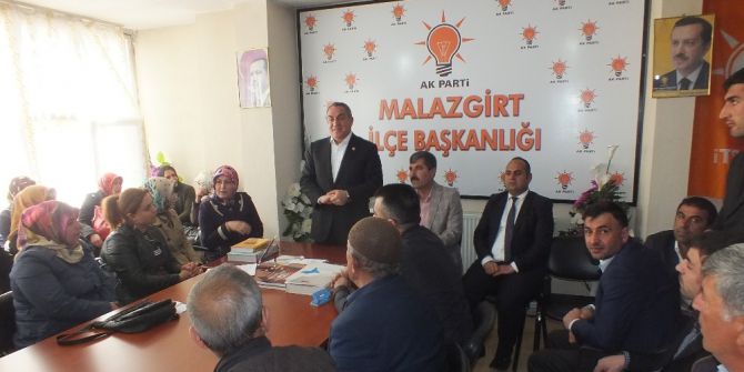 Ak Parti’den Malazgirt İlçesine Teşekkür Ziyareti