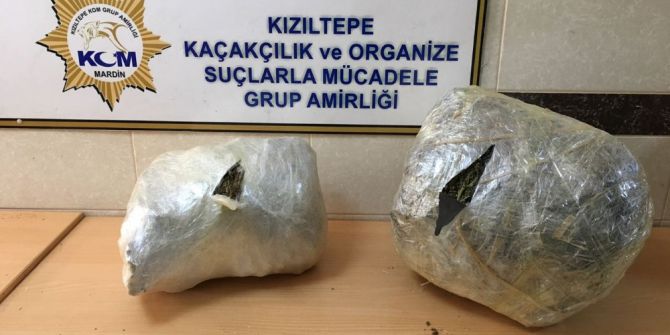 Mardin’de Uyuşturucu Operasyonu