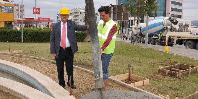 Milas Şehitler Anıtı’nda Çalışmalar Başladı