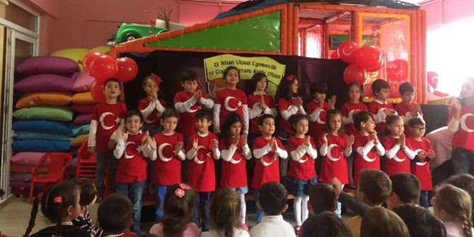 Minik Öğrenciler 23 Nisan’ı Kutladı