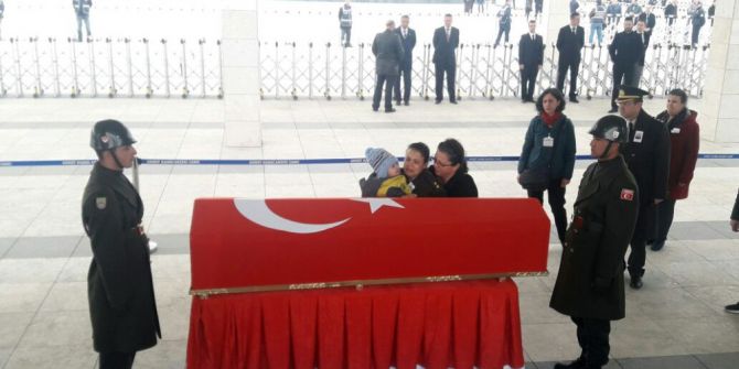 Başkent Şehidini Uğurluyor