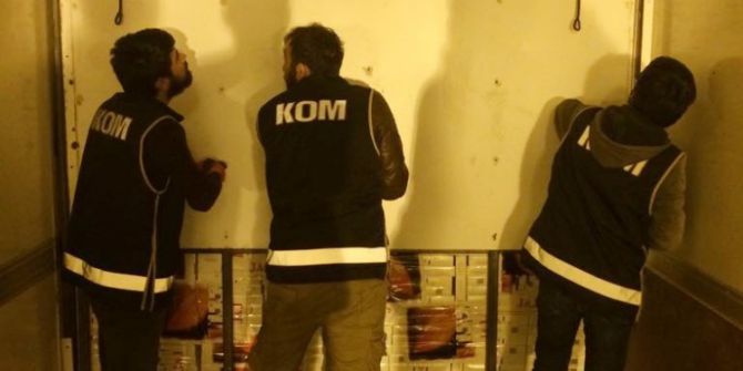 Mardin’de Kaçak Sigara Operasyonu