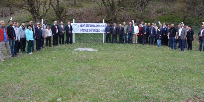 15 Temmuz Şehitleri İçin Ceviz Ormanı Oluşturuluyor