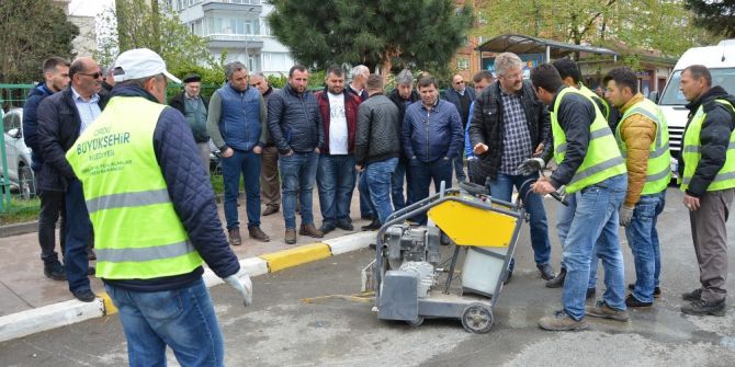 Ünye’de Park Yeri Tartışması Tatlıya Bağlandı