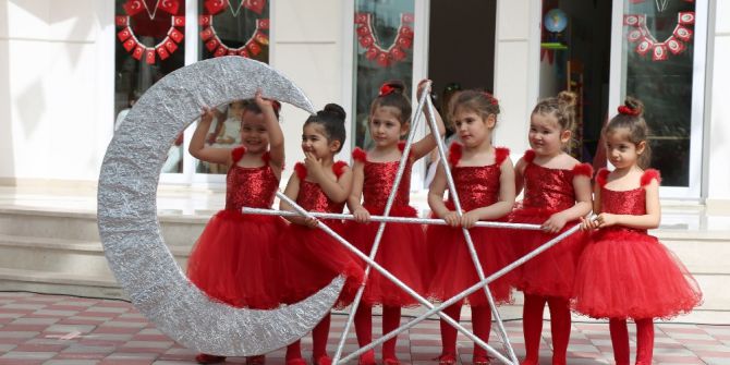 Minik Çocukların 23 Nisan Coşkusu