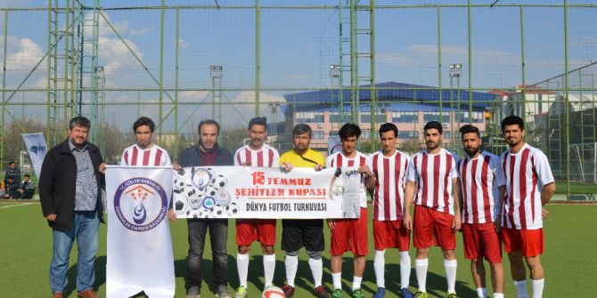 15 Temmuz Şehitleri Anısına Futbol Turnuvası