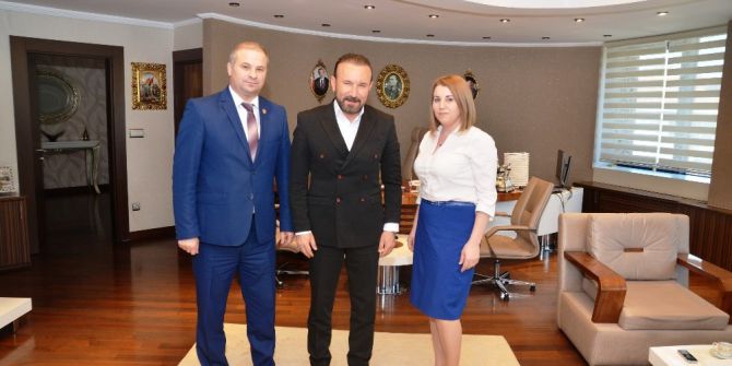 Başkan Doğan’a Kardeş Belediyeden Ziyaret