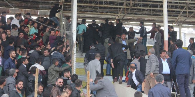 Muş’ta Olaylı Maç